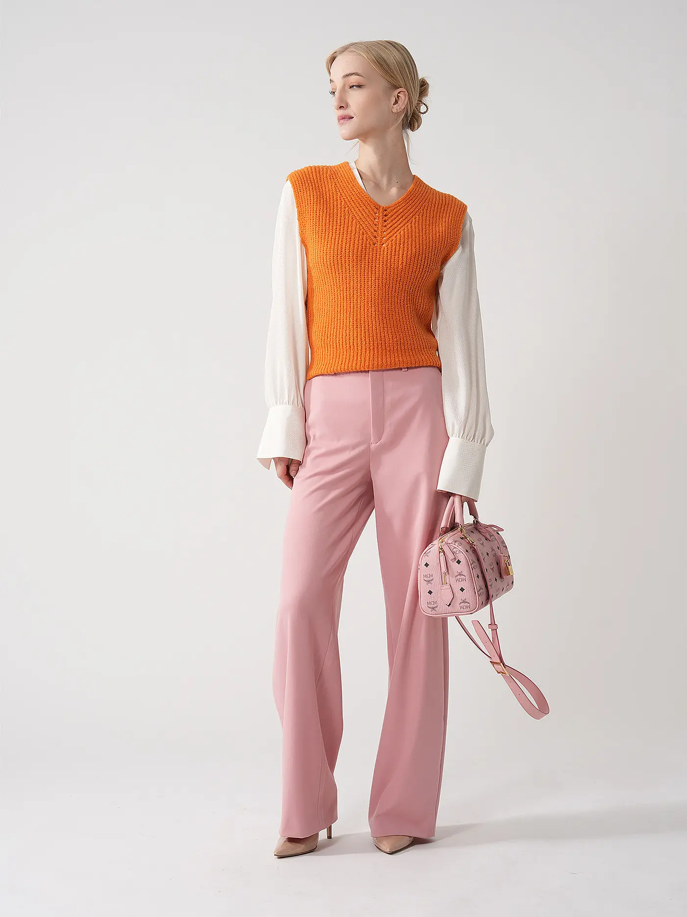 MCM | Tasche - Henkeltasche ELLA BOSTON Small | rosa